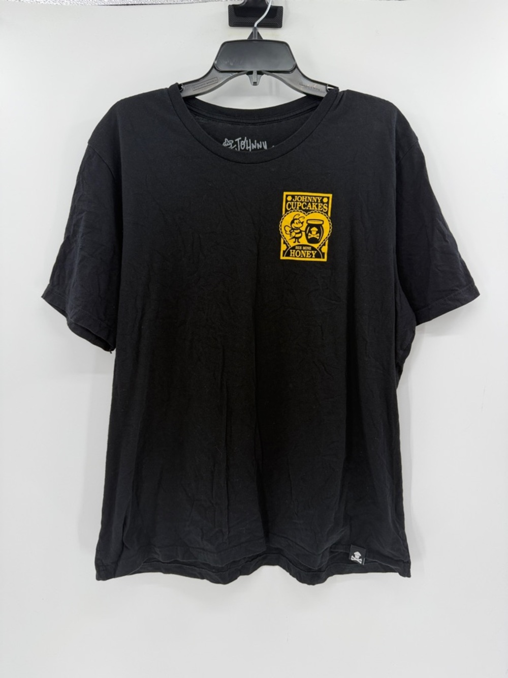 Johnny Cupcakes Men's Short Sleeve Honey T-Shirt - Black/Gold - 2XL